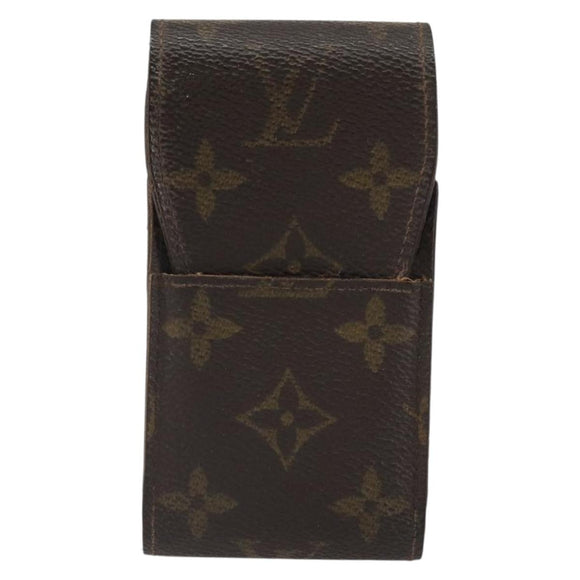 LOUIS VUITTON Monogram Etui Cigarette Case M63024 LV Auth BA9351
