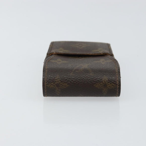 LOUIS VUITTON Monogram Etui Cigarette Case M63024 LV Auth BA9351