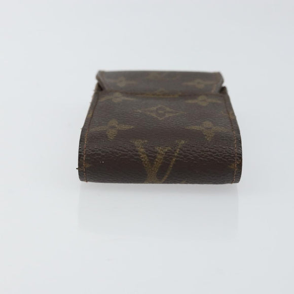 LOUIS VUITTON Monogram Etui Cigarette Case M63024 LV Auth BA9351