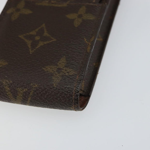 LOUIS VUITTON Monogram Etui Cigarette Case M63024 LV Auth BA9351