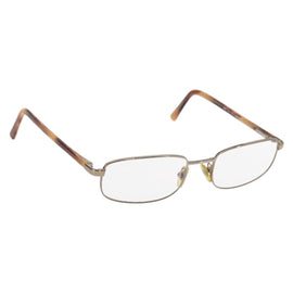 VERSACE Glasses metal Brown Auth BA9352