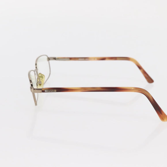 VERSACE Glasses metal Brown Auth BA9352