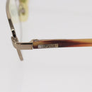 VERSACE Glasses metal Brown Auth BA9352-7