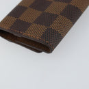 LOUIS VUITTON Damier Ebene Bouton de Manchette Case Cuff Case LV Auth BA9353-11