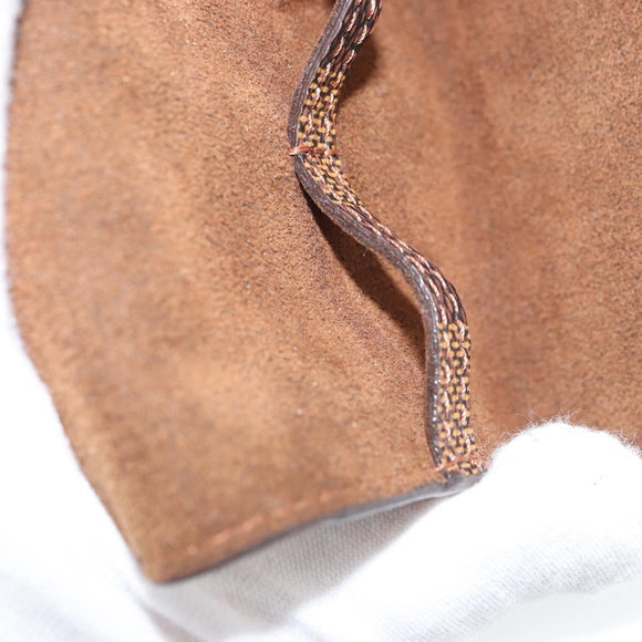 LOUIS VUITTON Damier Ebene Bouton de Manchette Case Cuff Case LV Auth BA9353