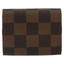 LOUIS VUITTON Damier Ebene Bouton de Manchette Case Cuff Case LV Auth BA9353-3