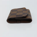 LOUIS VUITTON Damier Ebene Bouton de Manchette Case Cuff Case LV Auth BA9353-5