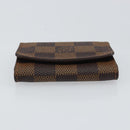 LOUIS VUITTON Damier Ebene Bouton de Manchette Case Cuff Case LV Auth BA9353-7
