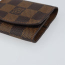 LOUIS VUITTON Damier Ebene Bouton de Manchette Case Cuff Case LV Auth BA9353-8