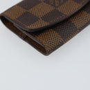 LOUIS VUITTON Damier Ebene Bouton de Manchette Case Cuff Case LV Auth BA9353-9