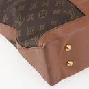 LOUIS VUITTON Monogram Sac Weekend PM Hand Bag M42425 LV Auth BA9356-14