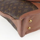 LOUIS VUITTON Monogram Sac Weekend PM Hand Bag M42425 LV Auth BA9356-16