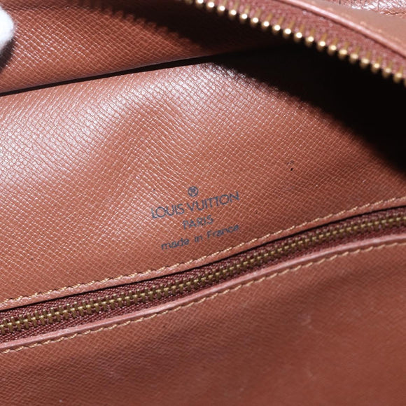 LOUIS VUITTON Monogram Sac Weekend PM Hand Bag M42425 LV Auth BA9356