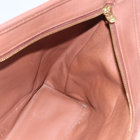 LOUIS VUITTON Monogram Sac Weekend PM Hand Bag M42425 LV Auth BA9356