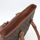 LOUIS VUITTON Monogram Sac Weekend PM Hand Bag M42425 LV Auth BA9356-6