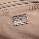 CARTIER Marcello Hand Bag Leather Gold Tone Auth BA9358-15