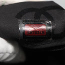 CHANEL Matelasse Hand Bag Suede Black CC Auth BA936-12