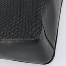 BALLY Tote Bag Leather Black Gold Auth BA9361-13