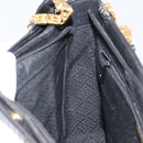 BALLY Tote Bag Leather Black Gold Auth BA9361-18