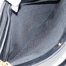 BALLY Tote Bag Leather Black Gold Auth BA9361-21