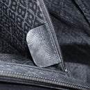 BALLY Tote Bag Leather Black Gold Auth BA9361-22