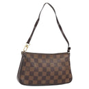 LOUIS VUITTON Damier Ebene Navona Accessory Pouch N51983 LV Auth BA9362-1