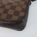 LOUIS VUITTON Damier Ebene Navona Accessory Pouch N51983 LV Auth BA9362-9