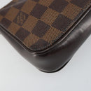LOUIS VUITTON Damier Ebene Navona Accessory Pouch N51983 LV Auth BA9362-14