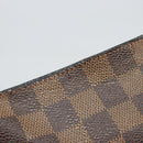 LOUIS VUITTON Damier Ebene Navona Accessory Pouch N51983 LV Auth BA9362-10