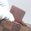 LOUIS VUITTON Damier Ebene Navona Accessory Pouch N51983 LV Auth BA9362-12