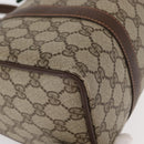 GUCCI GG Supreme Web Sherry Line Hand Bag PVC Beige Gold 40 02 006 Auth BA9363-9