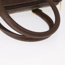 GUCCI GG Supreme Web Sherry Line Hand Bag PVC Beige Gold 40 02 006 Auth BA9363-7