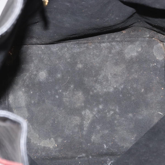 LOUIS VUITTON Epi Noe Shoulder Bag Biolor Black Red M44017 LV Auth BA9370