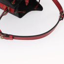 LOUIS VUITTON Epi Noe Shoulder Bag Biolor Black Red M44017 LV Auth BA9370-7