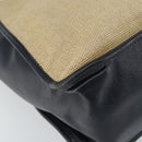 GUCCI Horsebit Tote Bag Canvas Beige Gold 623694 Auth BA9373-14