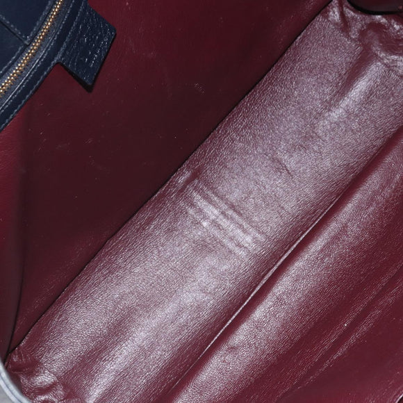 GUCCI Horsebit Tote Bag Canvas Beige Gold 623694 Auth BA9373