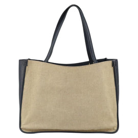 GUCCI Horsebit Tote Bag Canvas Beige Gold 623694 Auth BA9373 - 0