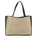 GUCCI Horsebit Tote Bag Canvas Beige Gold 623694 Auth BA9373-2