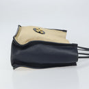 GUCCI Horsebit Tote Bag Canvas Beige Gold 623694 Auth BA9373-3
