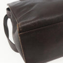 CHANEL Tote Bag Caviar Skin Dark Brown Gold CC Auth BA9375-13