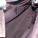 CHANEL Tote Bag Caviar Skin Dark Brown Gold CC Auth BA9375-17