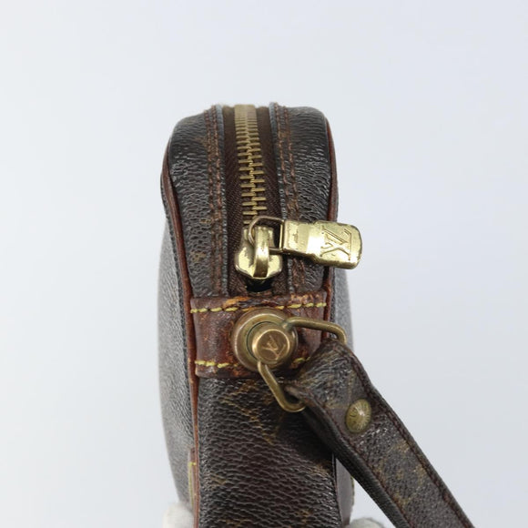 LOUIS VUITTON Monogram Marly Dragonne PM Clutch Bag M51827 LV Auth BA9384