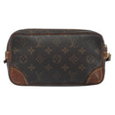 LOUIS VUITTON Monogram Marly Dragonne PM Clutch Bag M51827 LV Auth BA9384-3