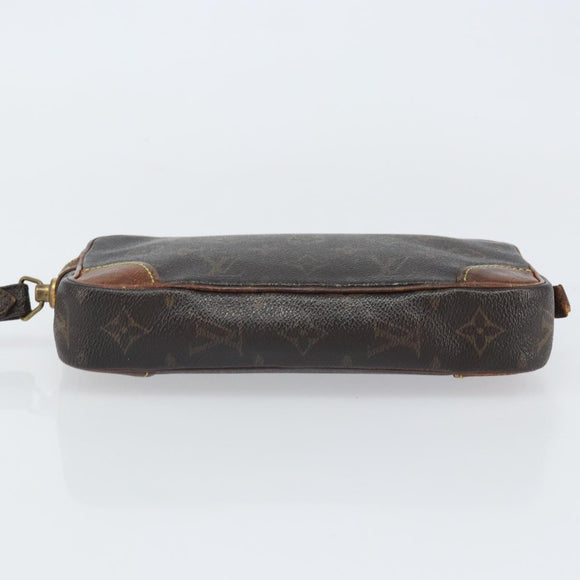 LOUIS VUITTON Monogram Marly Dragonne PM Clutch Bag M51827 LV Auth BA9384