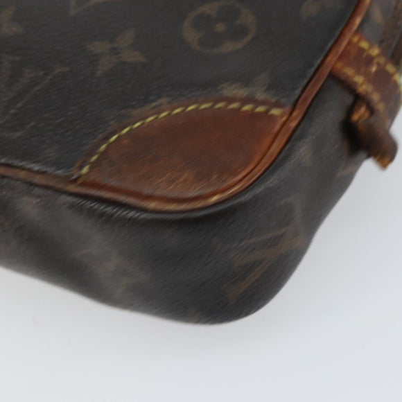 LOUIS VUITTON Monogram Marly Dragonne PM Clutch Bag M51827 LV Auth BA9384