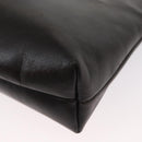 Salvatore Ferragamo Vala Shoulder Bag Leather Dark Brown Gold Auth BA9386-13