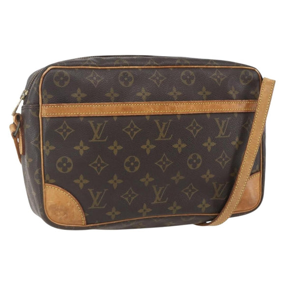 LOUIS VUITTON Monogram Trocadero 30 Shoulder Bag M51272 LV Auth BA9387