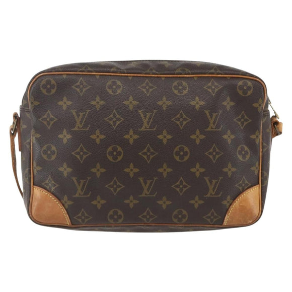 LOUIS VUITTON Monogram Trocadero 30 Shoulder Bag M51272 LV Auth BA9387