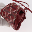 GOYARD Pouch PVC Canvas Red Auth BA9393V-13