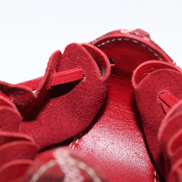 GOYARD Pouch PVC Canvas Red Auth BA9393V